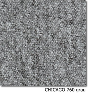 Teppichfliesen - CHICAGO - SL - Teppichfliese - Colour: 760 - grau