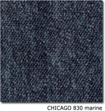 Teppichfliesen - CHICAGO - SL - Teppichfliese - Colour: 830 - marine