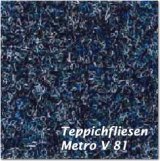 selbstliegende Teppichfliesen - Metro  -  Fliesenformat 200 x 100 cm 