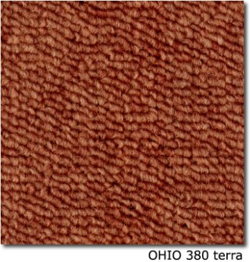Teppichfliesen - OHIO - SL - Teppichfliese - Colour: 380 - terra