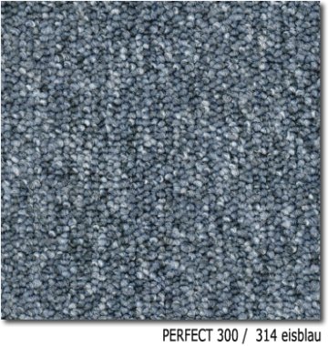 Teppichfliesen - PERFECT 300 - SL - Teppichfliese - Colour: 314 eisblau 