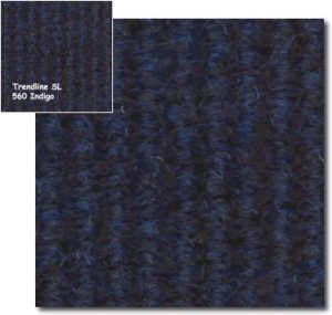 Teppichfliesen - TRENDLINE - SL - Teppichfliese - Colour: 560 indigo 